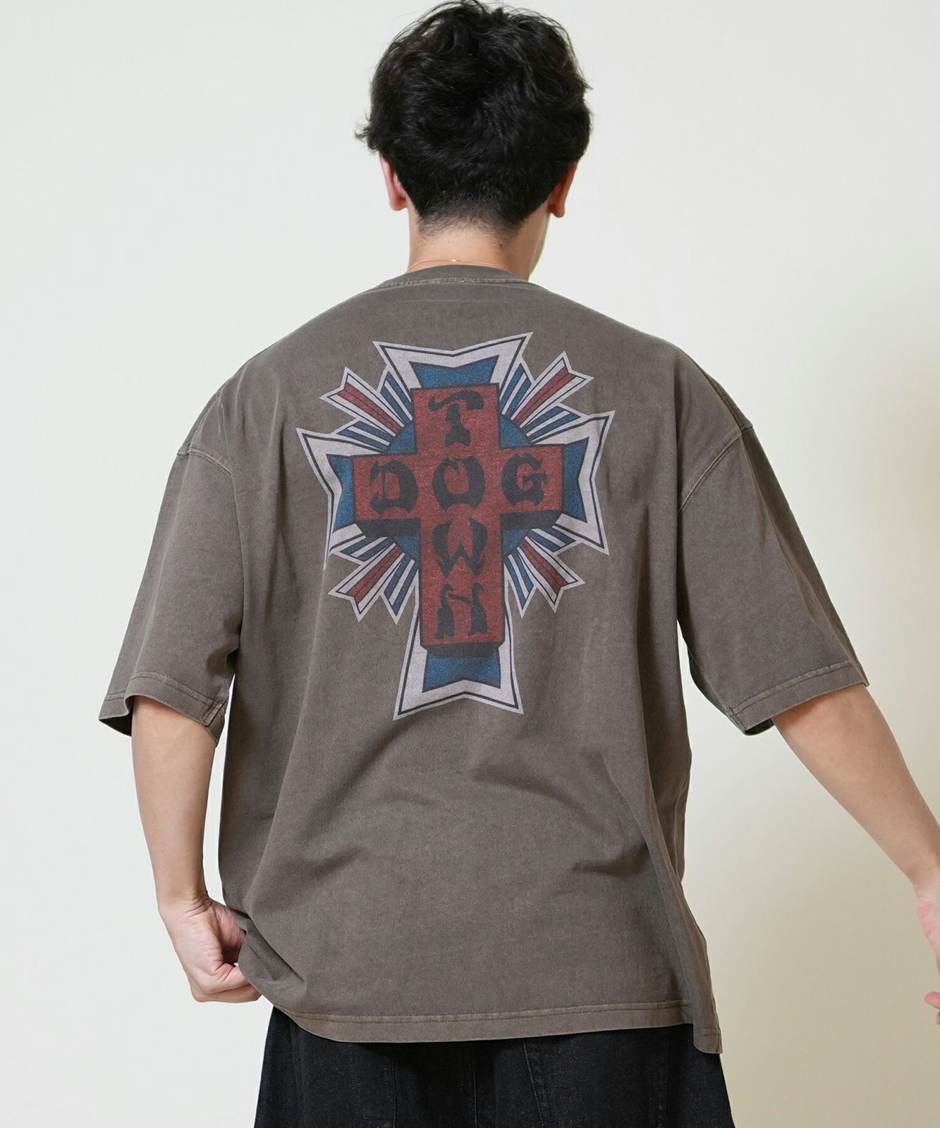 DOGTOWN ドッグタウン Tシャツ 半袖 メンズ DOG オーバー バックプリント O 70s OG T 半袖Tシャツ TOWN - ドッグタウン(Tシャツ・カットソー|トップス):メンズ