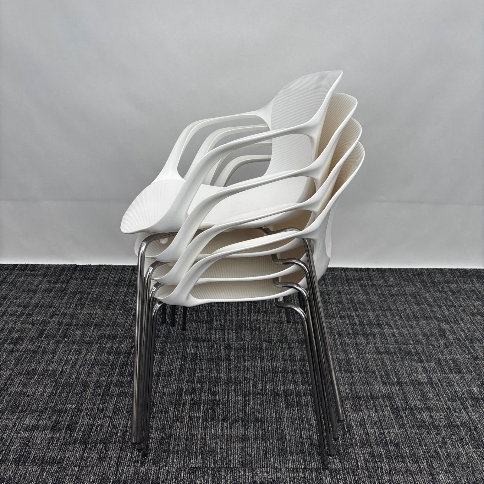 Fritz Hansen NAPチェエア アーム付き4脚セット 正規品 カスパー Fritz Hansen NAPチェエア アーム付き4脚セット 正規品 カスパー