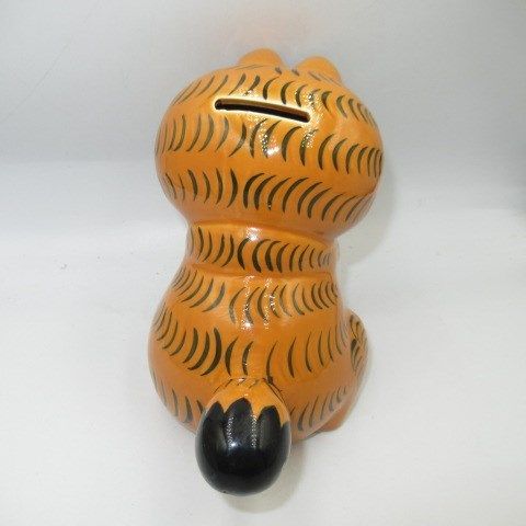 80's☆GARFIELD☆ガーフィールド☆ビンテージ☆陶器☆BANK☆貯金