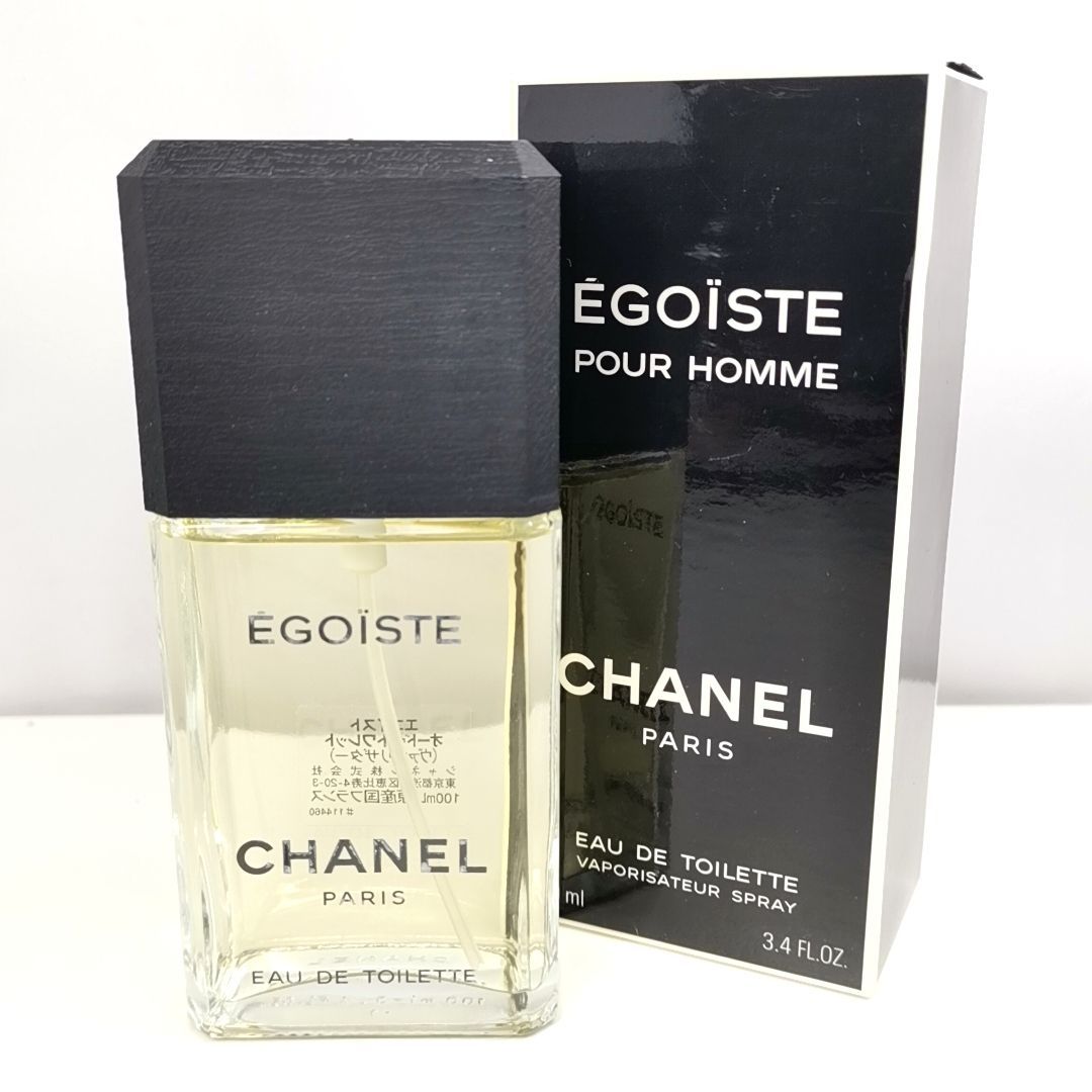 CHANEL 】A 111 A-1 100ml ほぼ満タン EGOISTE POUR HOMME