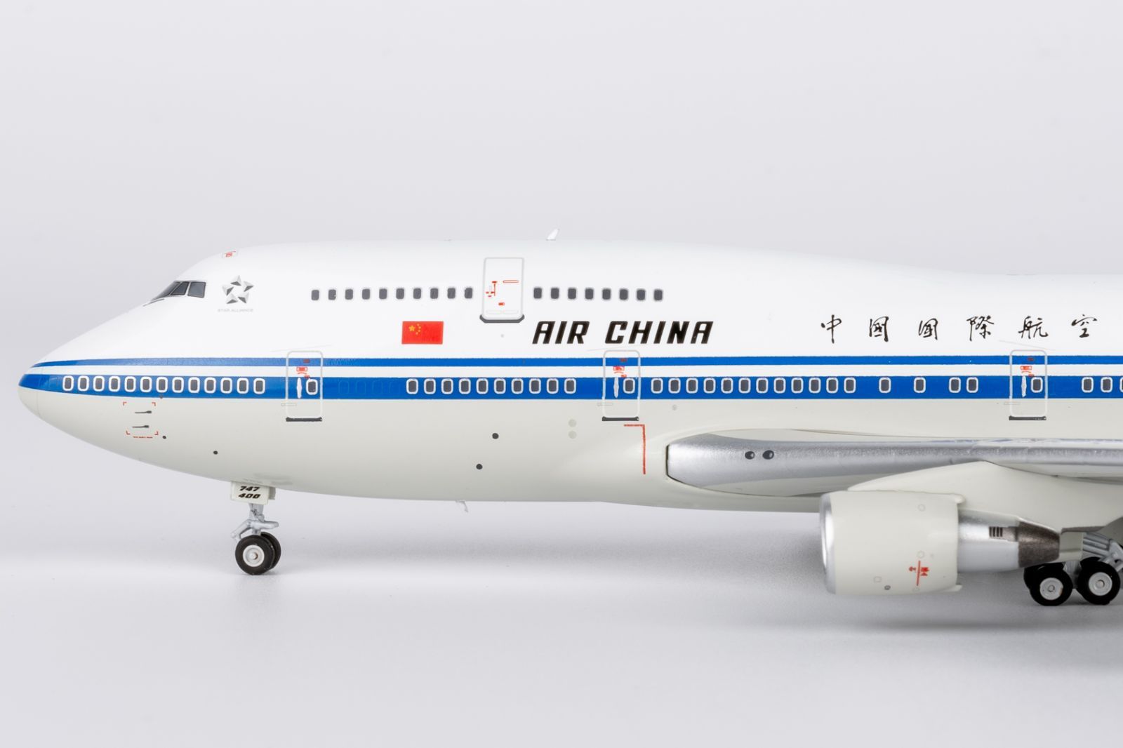 NGmodel 中国国際航空 747-400M B-2468 1 400 04007
