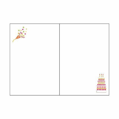 まとめ 紀寺商事 バースデーカード イラストバースデーカード クラッカー ケーキ ケーキ IBC04 ×30セット