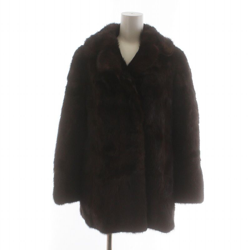 M'sショップサファイアミンク　ロング着丈106cm ROTINY 7号 ROTINY ミンクロングコート M'sショップサファイアミンク ロング着丈