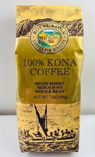 hts 正規品 ROYAL KONA coffee ロイヤル コナコーヒー 100%%%% 豆タイプ 198g 送料無料 素晴らしい ￥3660 