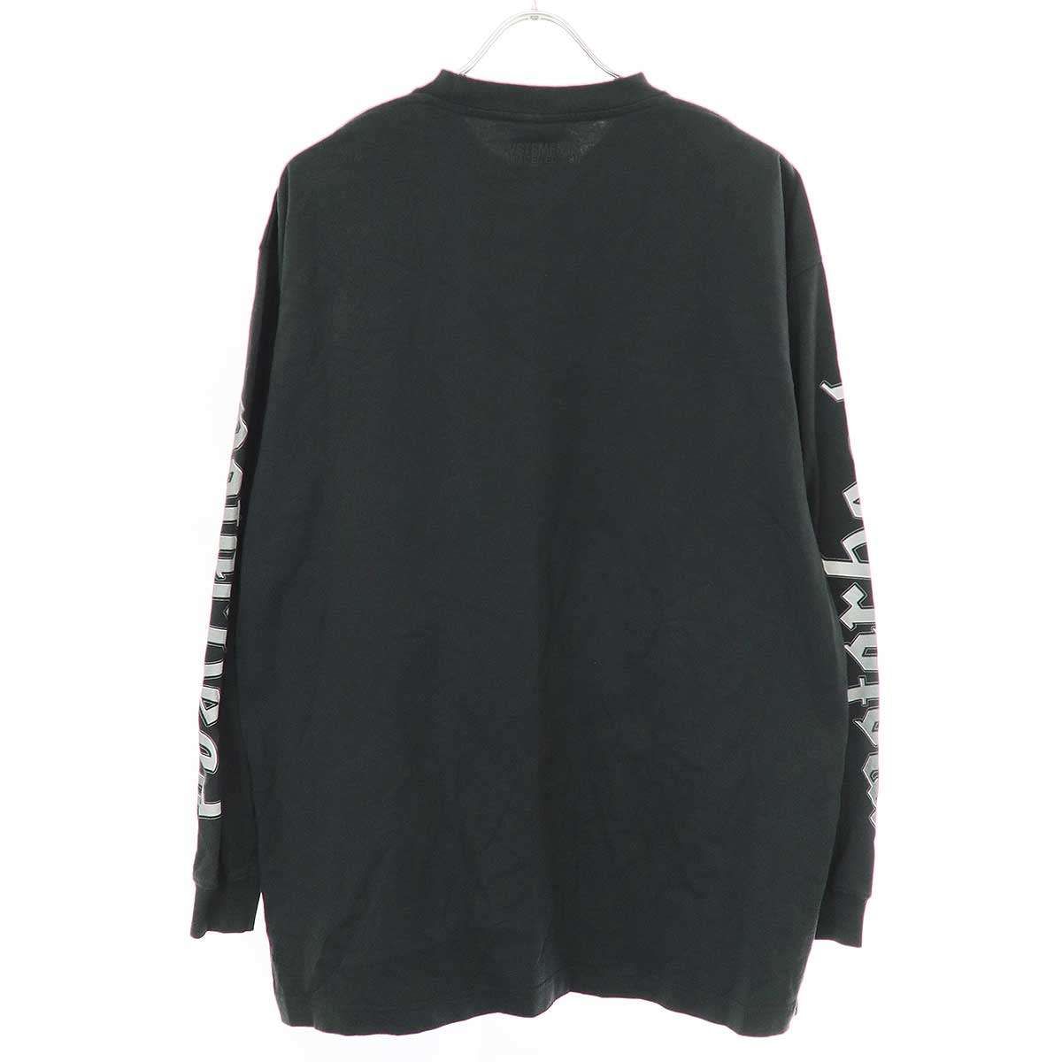 ヴェトモン 17AW OVERSIZED HEAVY METAL PRINT TEE MAH18TR34 オーバー 