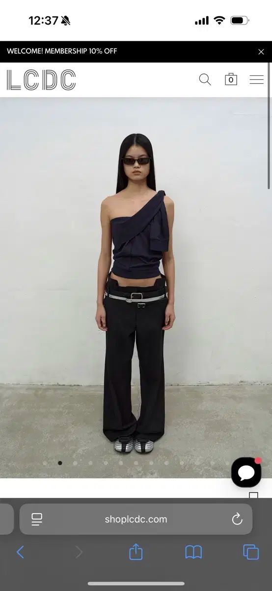 lcdc tm ブーツカット スラックス