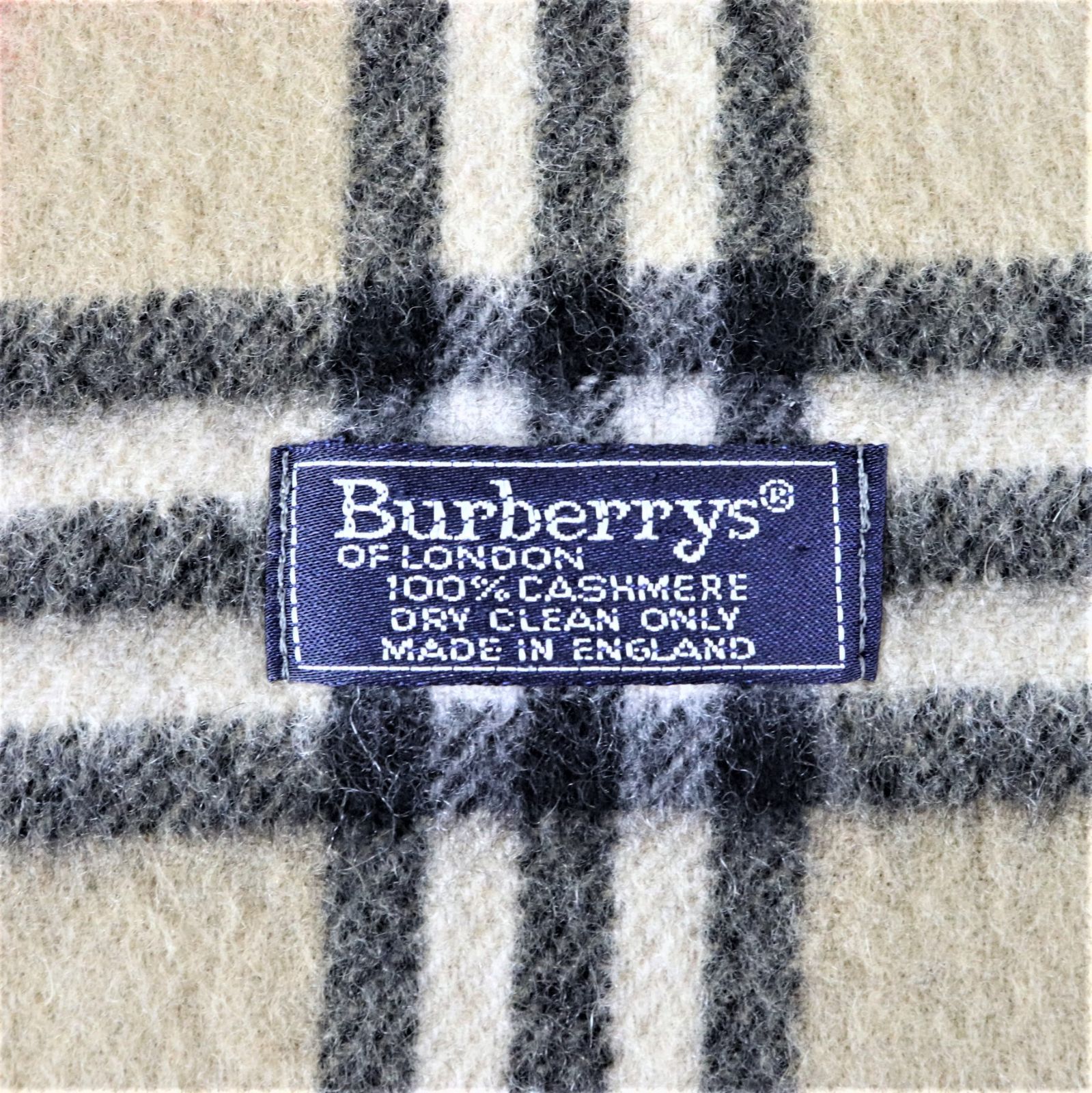 BURBERRY バーバリー カシミヤ100％ ノバチェックマフラー