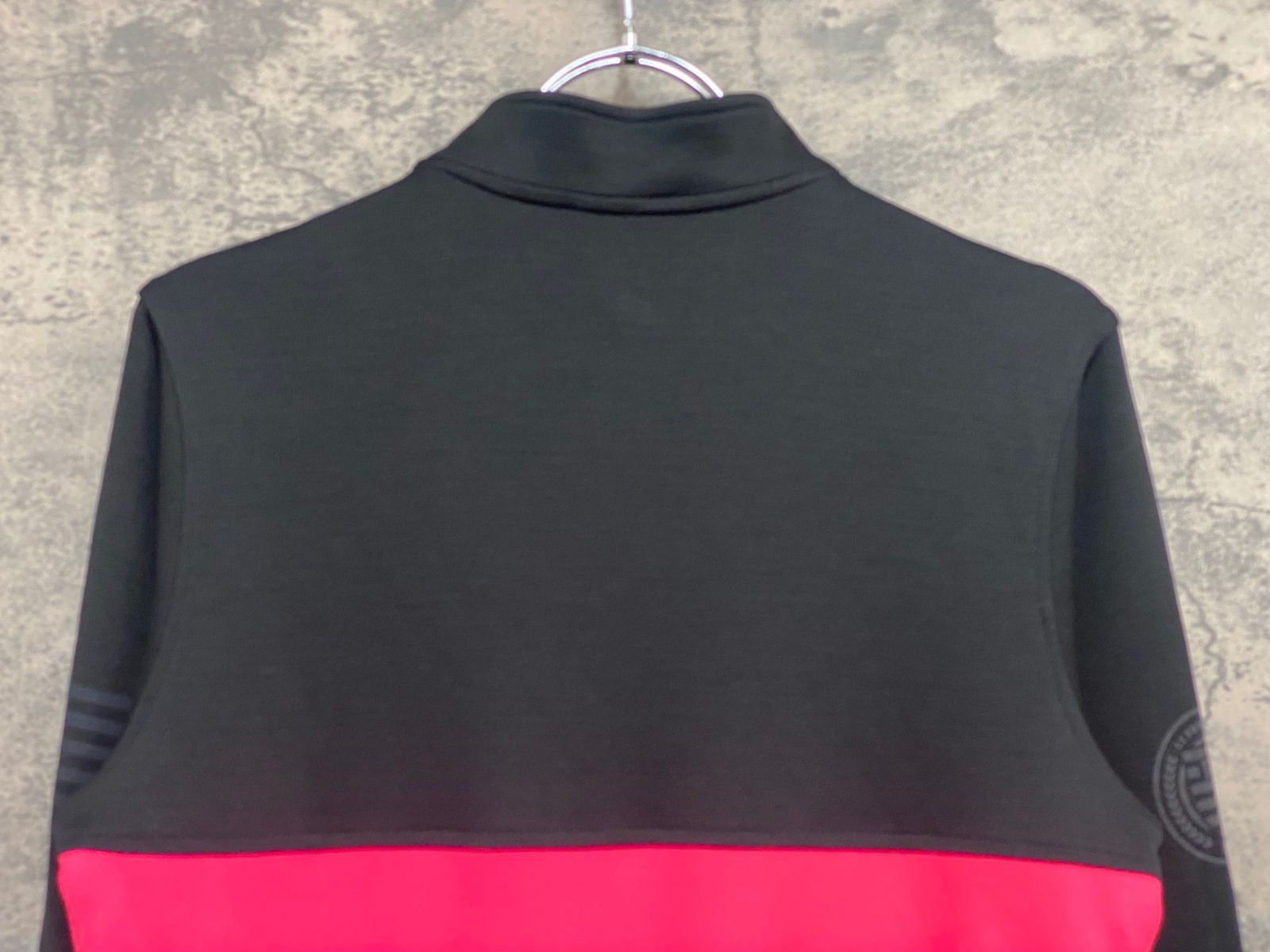 JM819 ラファ Rapha RCC CLASSIC LONG SLEEVE JERSEY 長袖 ハーフジップ サイクルジャージ 黒 S BRIGHTFACE_UK