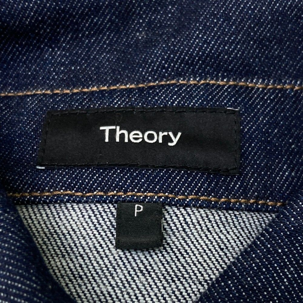 theory セオリー デニムジャケット ネイビー系 P [240101464796