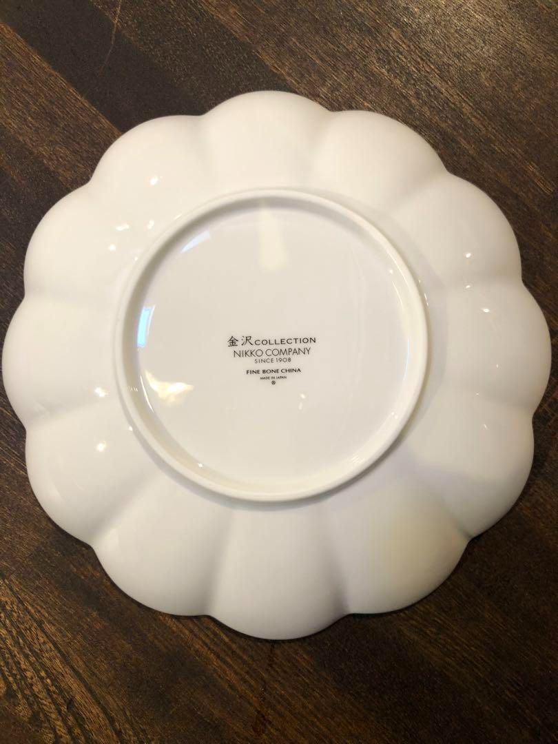 金沢NIKKO菊花紋皿10客※バラ売り・アソート売り可