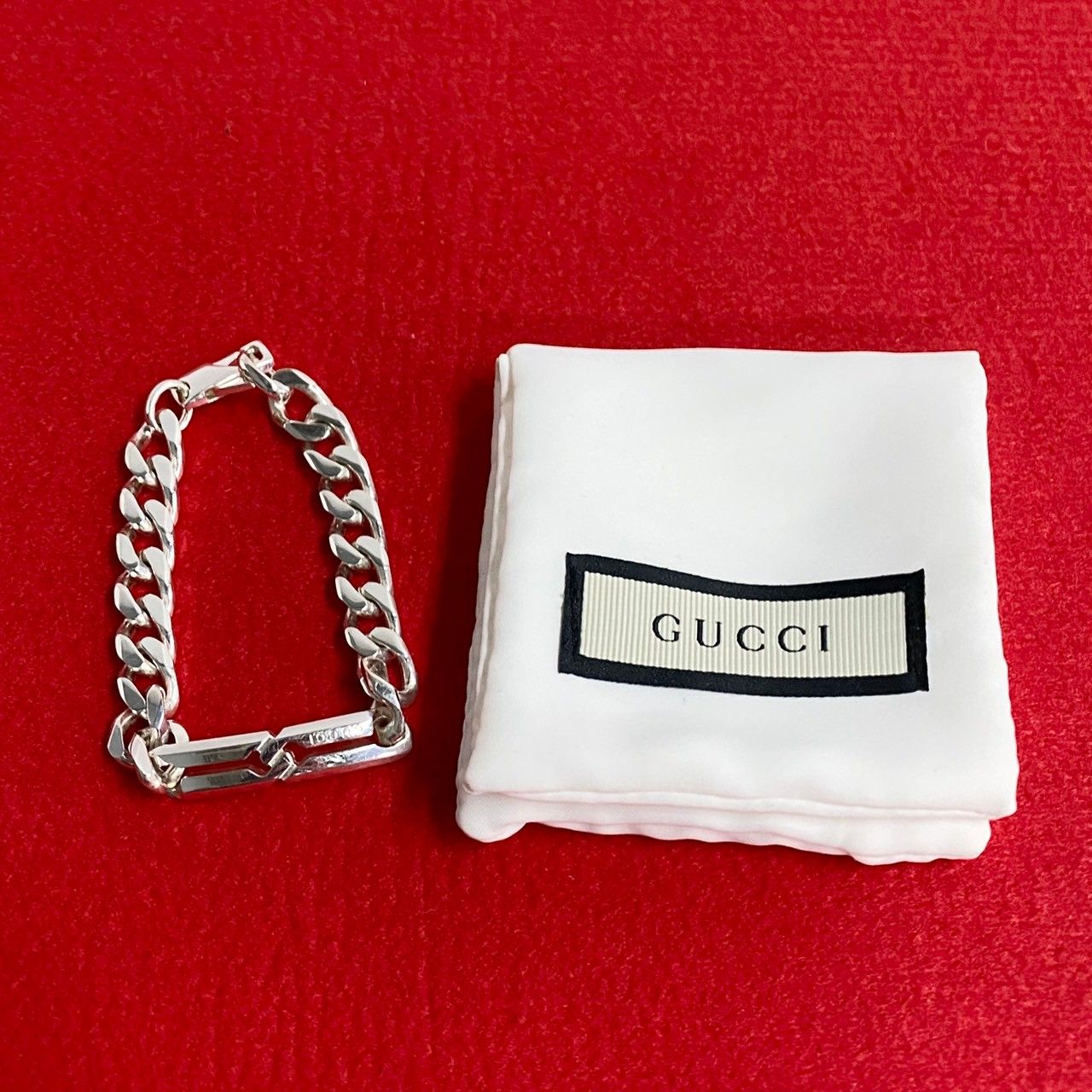 極 美品 希少品 袋付き GUCCI グッチ ノットインフィニティ
