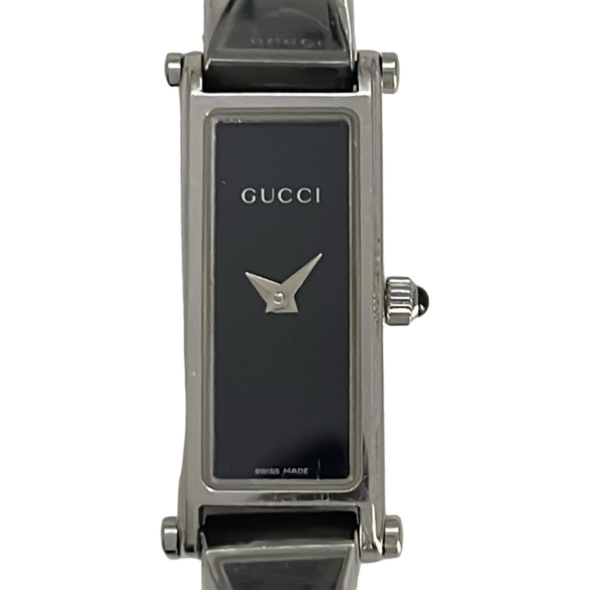 GUCCI(グッチ) 腕時計 1500L レディース 黒 - メルカリ