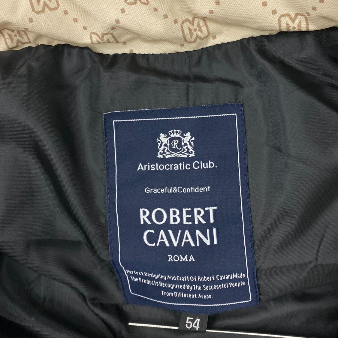 新品】ダウンベスト✨最高級✨定価6万✨EU製✨ROBERT CAVANIメンズ