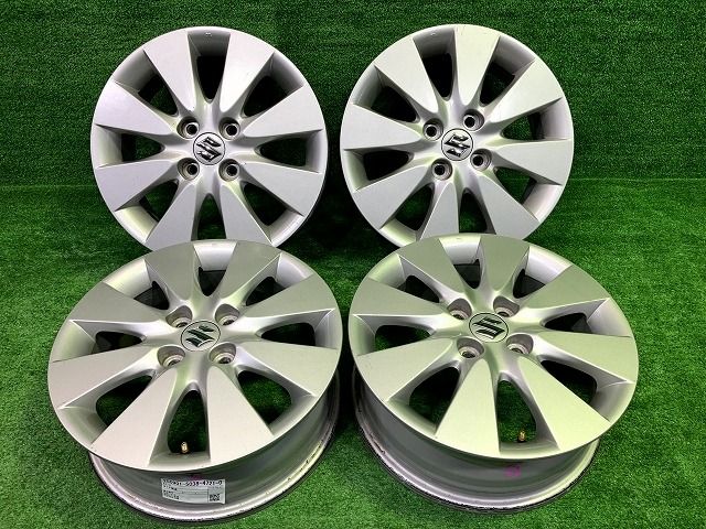 スズキ SUZUKI 純正 スズキ純正 XB32S スプラッシュ 15ｲﾝﾁ 5.5J 4穴 4本 100 50