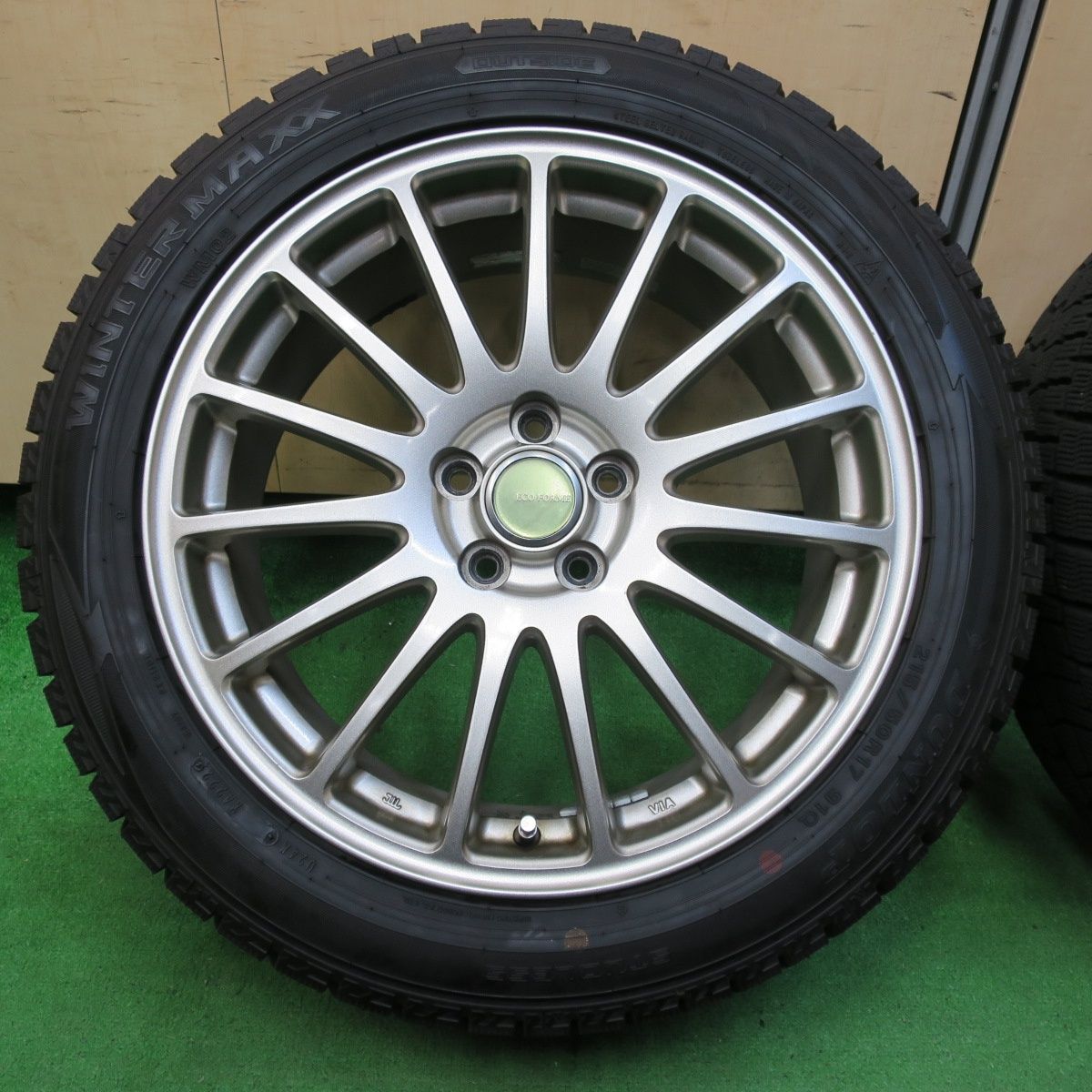 BS BLIZZAK VRX2 215/50R17】スタッドレス【SMACK 17インチ 7J5HPCD114 