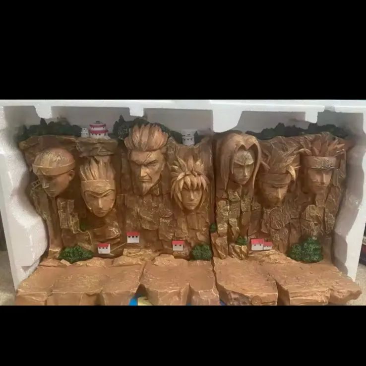 NARUTO ナルト 火影岩 ガレージキット フィギュア - メルカリ