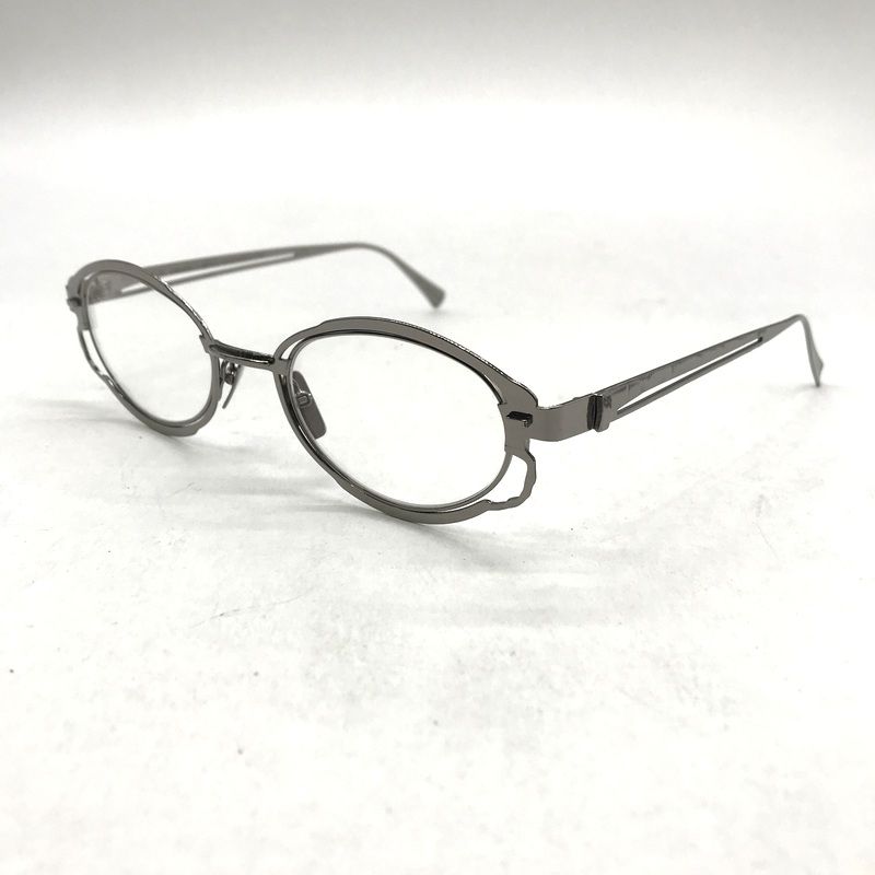 Kuboraum 眼鏡 Maske H01 オーバル フルリム 伊達メガネ めがね