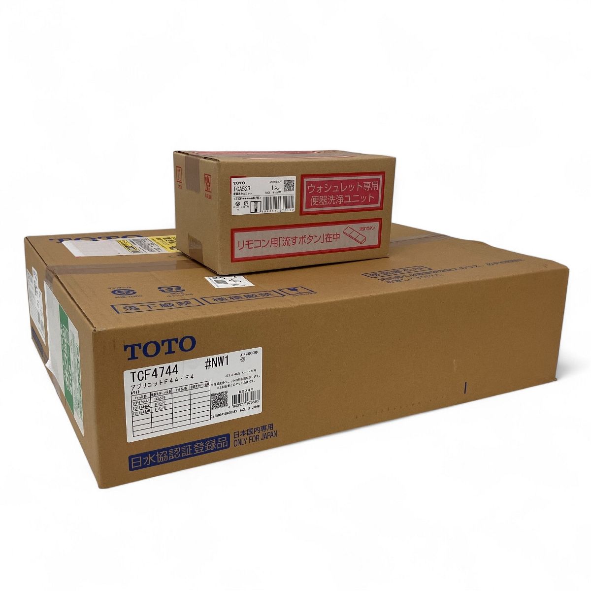 TOTO TCF4744AK ウォシュレット アプリコット F4A F4 NW1 ホワイト トイレ ♥ 未開封 Z10496716