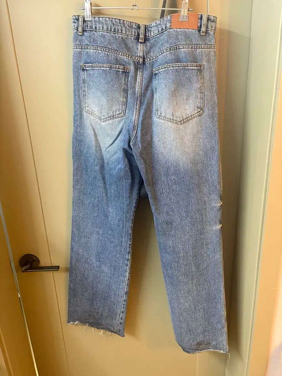 レクト RECTO デニム パンツ ダスティ ブルー S