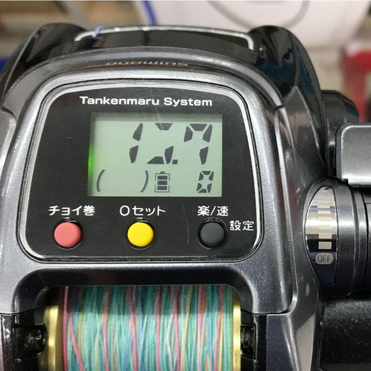 ▼▼ SHIMANO シマノ 釣り用品 電動リール 11フォースマスター 1000MK HD 02908 傷や汚れあり ▽▽ SHIMANO シマノ 釣り用品 電動リール 11フォースマスター