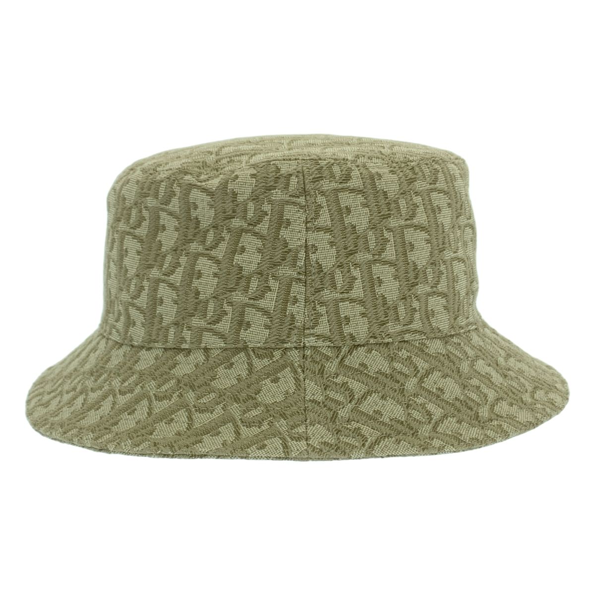 Dior | ディオール OBLIQUE オブリーク 総柄 ローラー ボブ バケットハット 帽子 ロゴ総裏地 S green メンズ