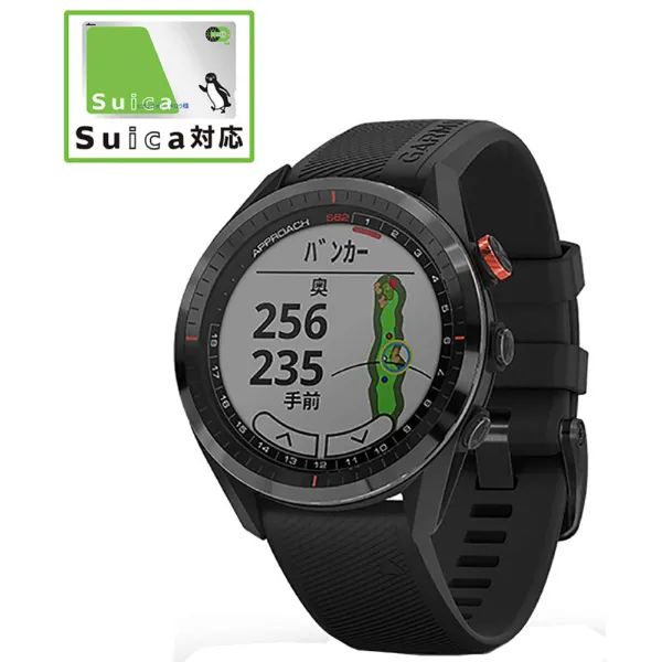 展示品♥ GPS ゴルフナビ GARMIN ガーミン Approach S62 Black 010-02200-20