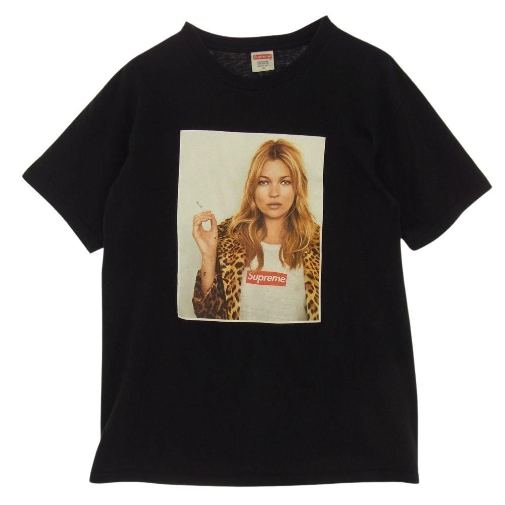 Supreme シュプリーム Ｔシャツ 12SS Kate Moss Tee ケイトモス フォト プリント Tシャツ 半袖 ブラック系 M【中古】 -  メルカリ