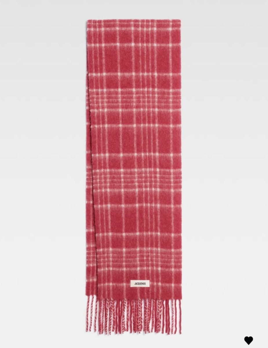 Bunjang商品韓国直送】新品 Jacquemus（ジャックムス) レッド チェック 