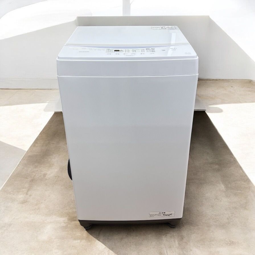 アイリスオーヤマ全自動洗濯機 IAW-T605WL 6.0kg 2023年製