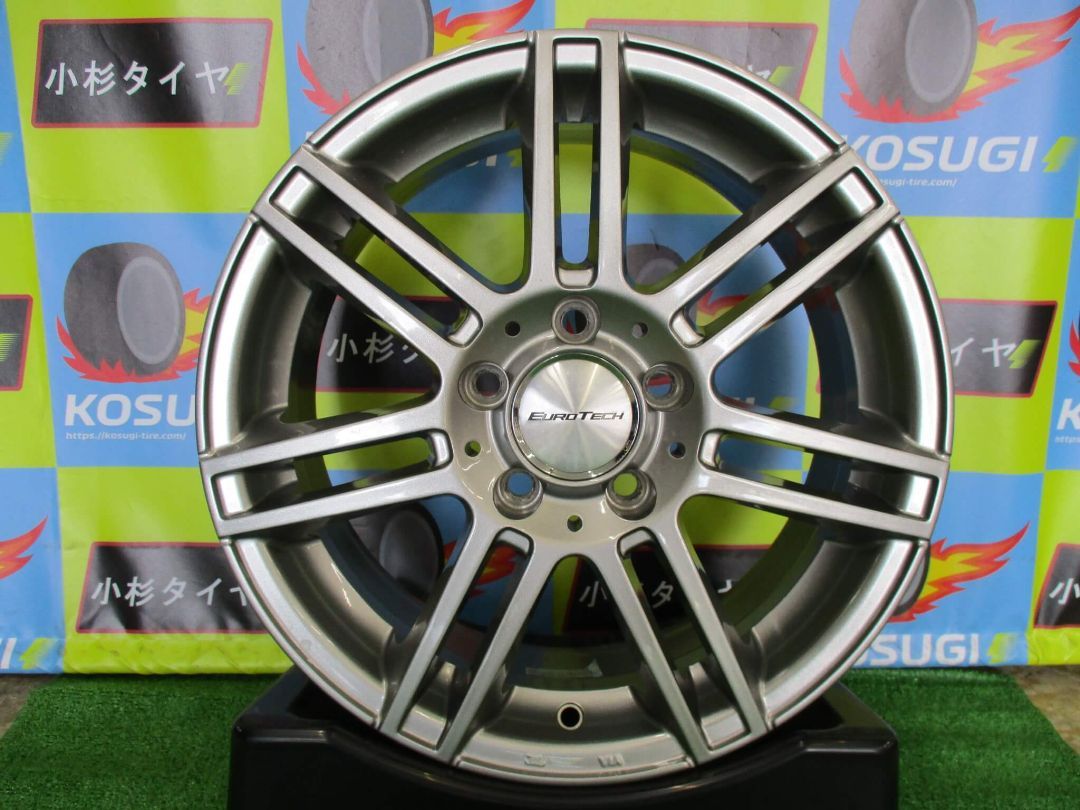 ユーロテック TW7 6.5J-16 5H112 49 メルセデスベンツAクラスなど ホイール 4本 312 大和店