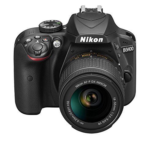 Nikon デジタル一眼レフカメラ D3400 AF-P 18-55 VR レンズキット ブラック D3400LKBKmp