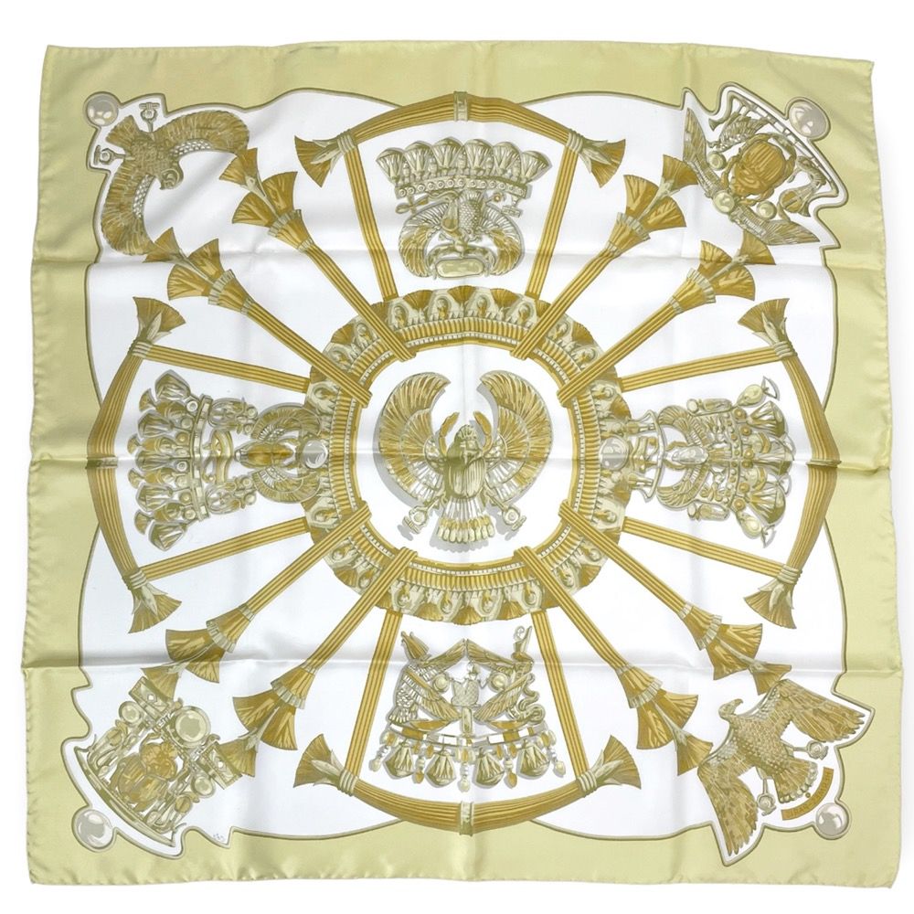 タイムセール！HERMES エルメス スカーフカレ90 美品 楽天市場】【未使用品】【アパレル】HERMES エルメス カレ90