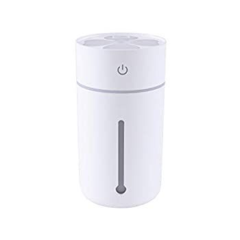 【中古-非常に良い】 クレイツ ポータブルミスト デューイ 超音波加湿器 USB電源 CIFM-A01W ホワイト