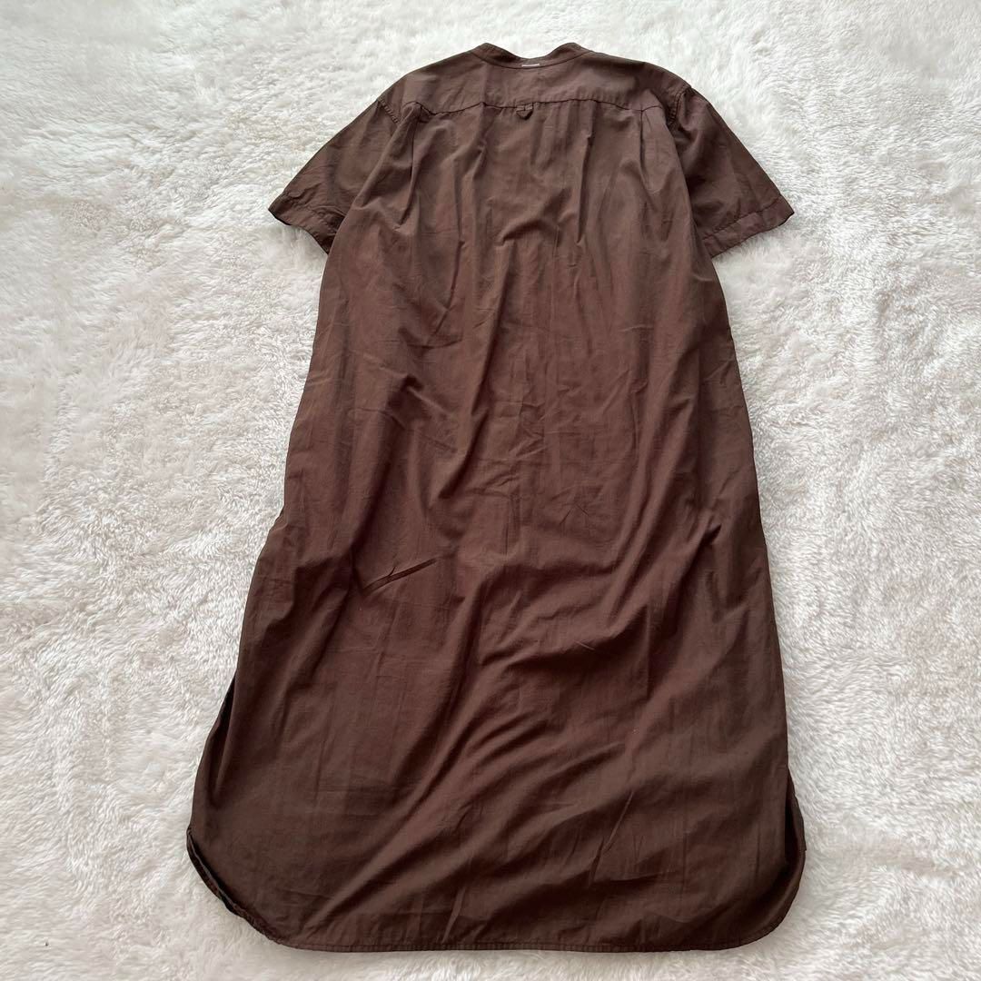 マーガレットハウエル バンドカラーシャツワンピース MARGARET HOWELL