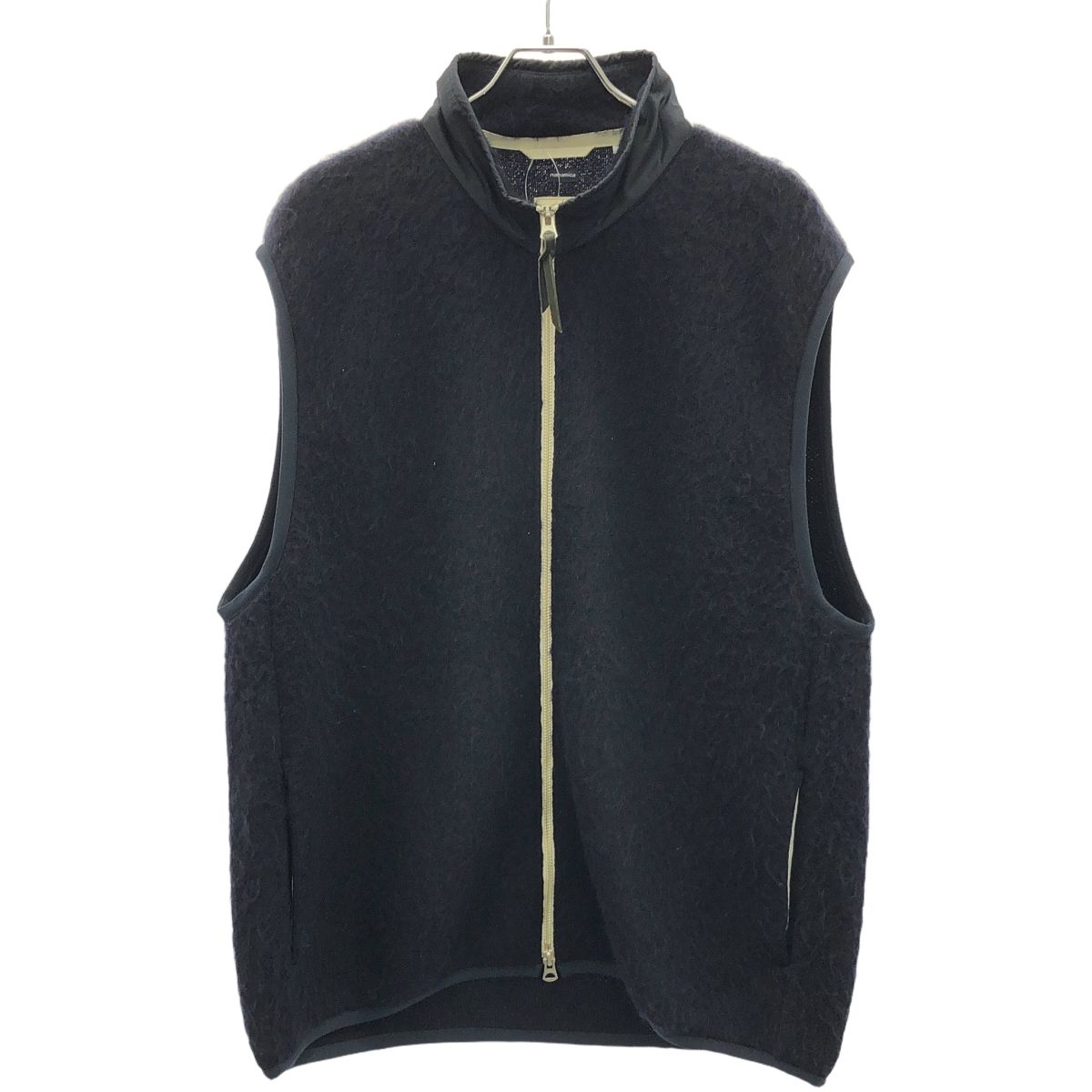 nanamica ナナミカ 23AW Zip-Up Mohair Vest ジップアップモヘヤベスト 