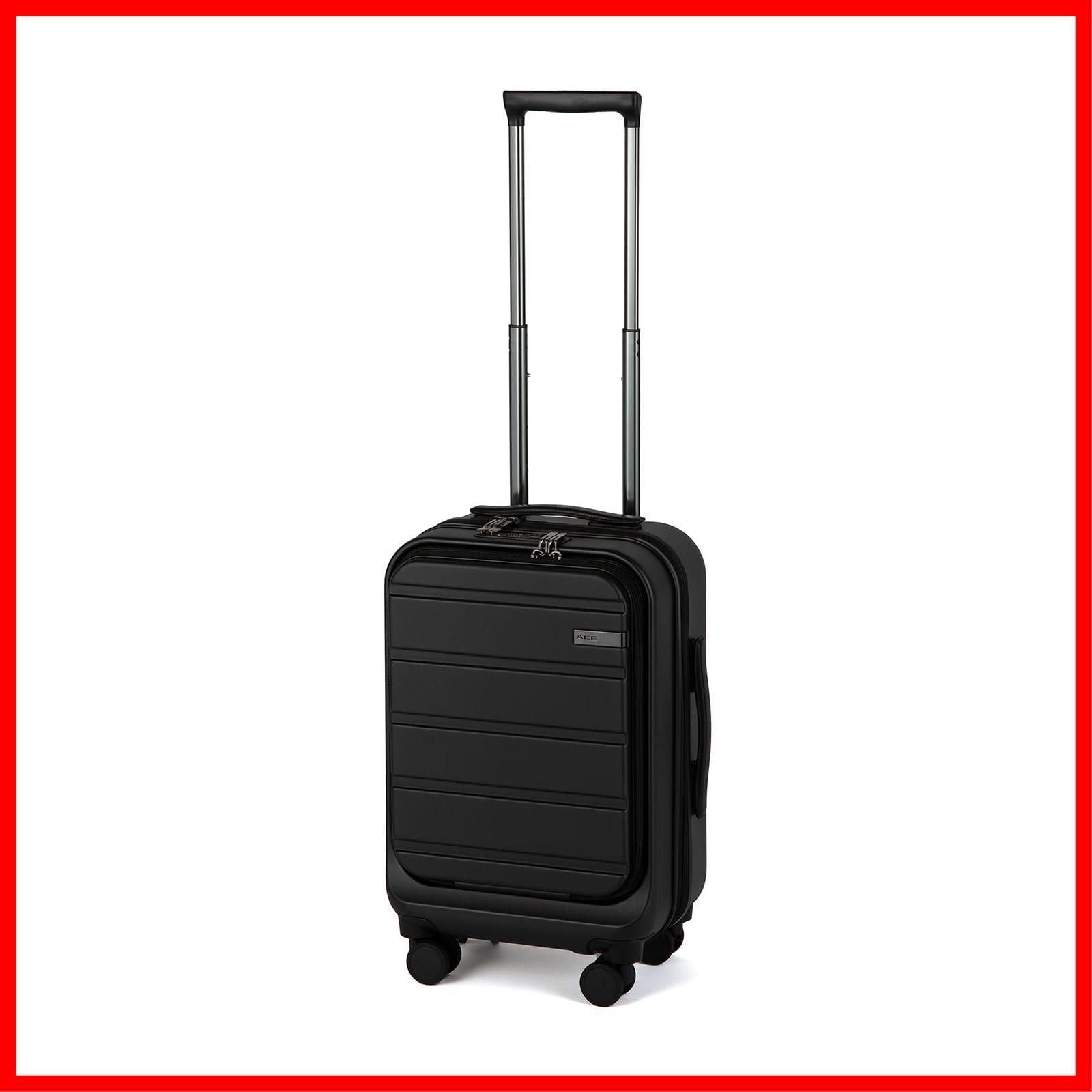 商品 29L フロントポケット 2泊3日 14inchPC収納 1泊2日 キャスターストッパー 3.2kg sサイズ キャリーケース 機内持ち込み キャリーバッグ スーツケース フレットボード エース No.05431