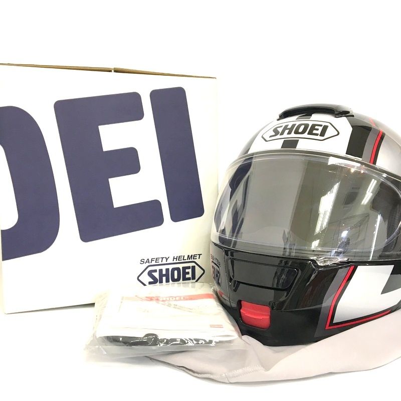 SHOEI NEOTEC IMMINENT TC-5 ジェットヘルメット Lサイズ ブラック シルバー オートバイ ツーリング ライディング バイカー バイク用品TA1071