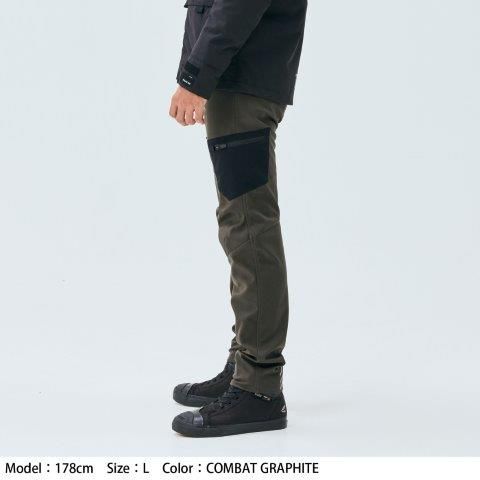 ウインドストップ ソフトシェル パンツ ブラック WLサイズ RSY555