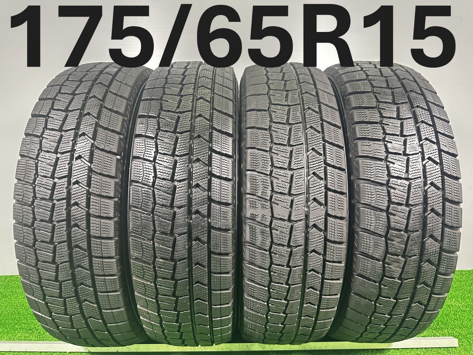 車 送料無料☆175/65R15 ダンロップ WM02 2022年製 4本 冬タイヤ 