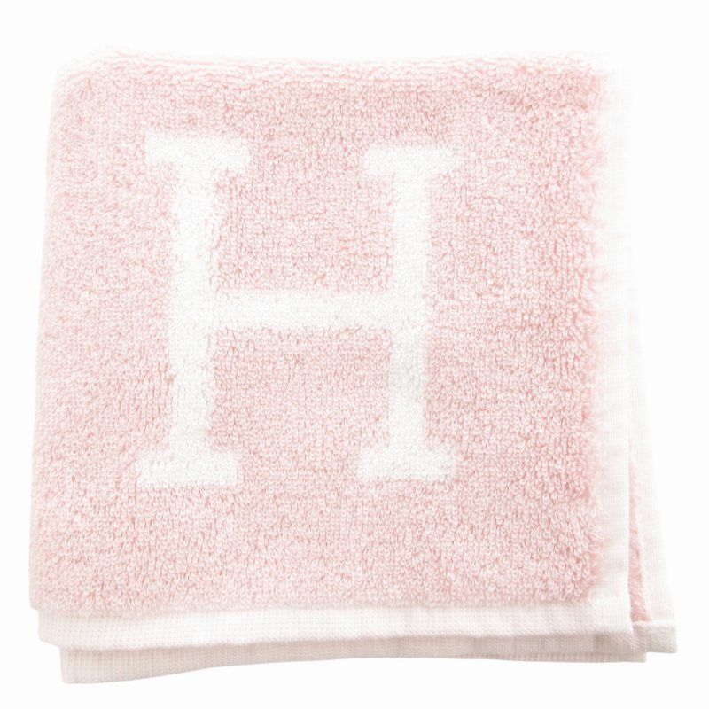 エルメス HERMES 美品 カレタオル アヴァロン ハンカチ ハンドタオル