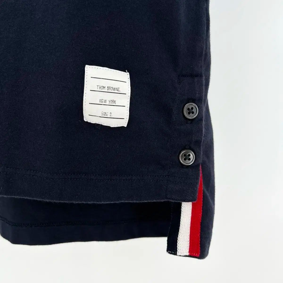 2 サイズ Thom Browne(トム・ブラウン) ポケット 半袖 Tシャツ