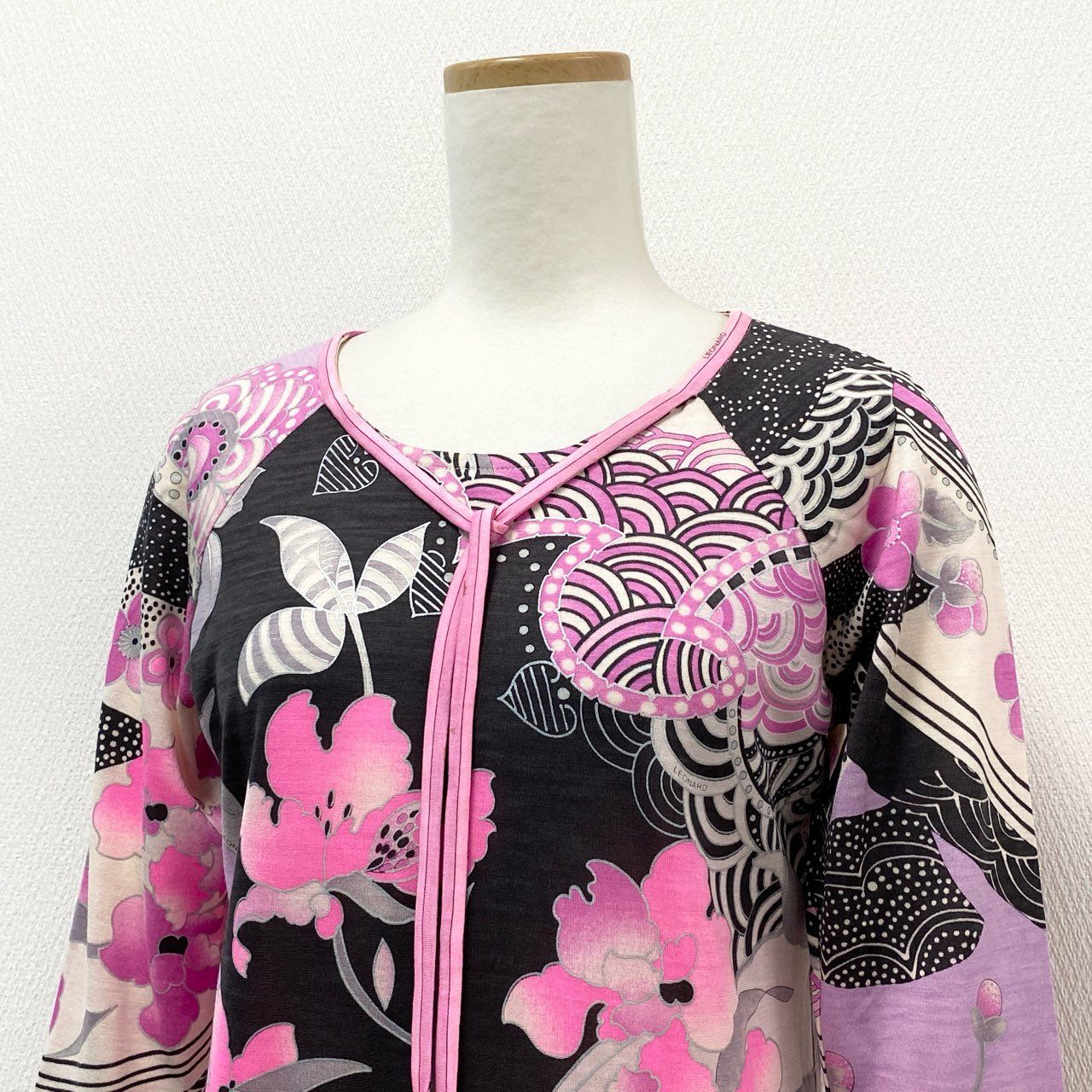 21f17 LEONARD FASHION レオナール ファッション 日本製 花柄