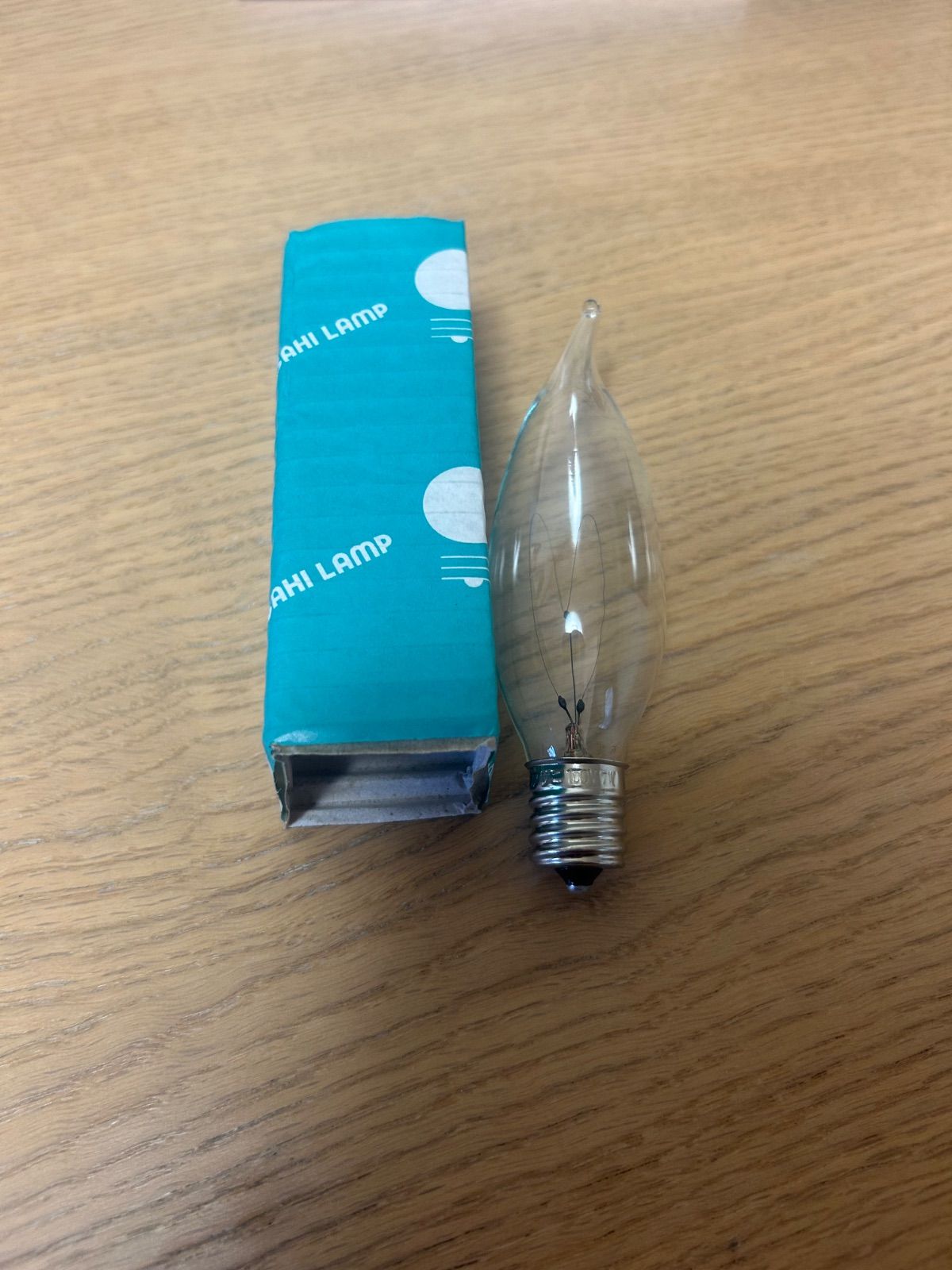 デュラレックス ピカルディ グラス ランプ フランス カーボンソケット アンティーク風 電球付き