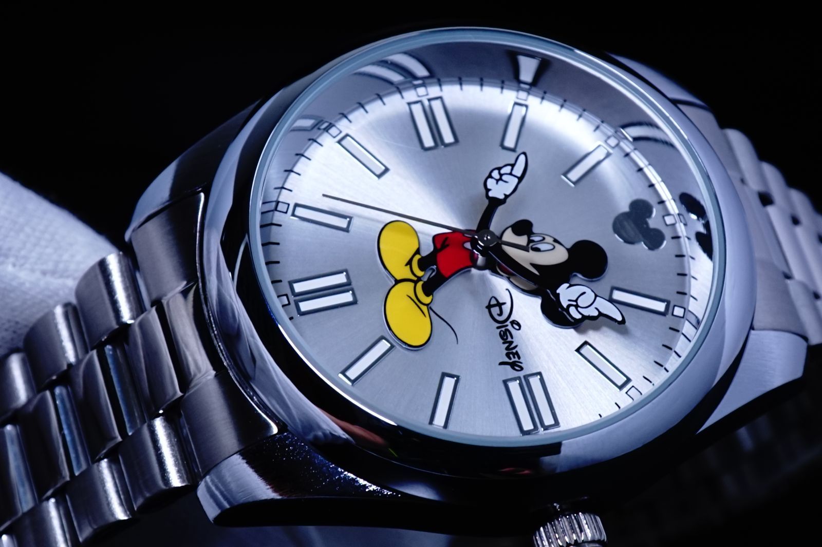 購入店舗 Disney MICKEY ミッキーマウス コラボ 腕時計/GMT 電池式