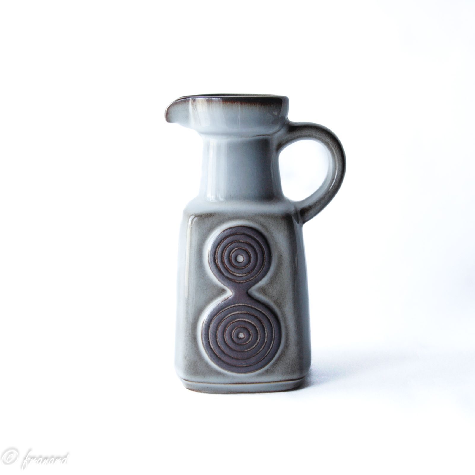 香合兎手書模様スペイン製