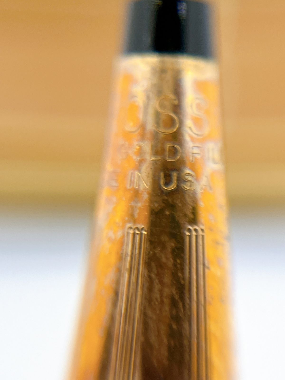 CROSS シャープペンシル 14KT GOLD FILLED くりだしタイプ CROSS クロス 金張り ボールペン シャープペンシル 筆記用具