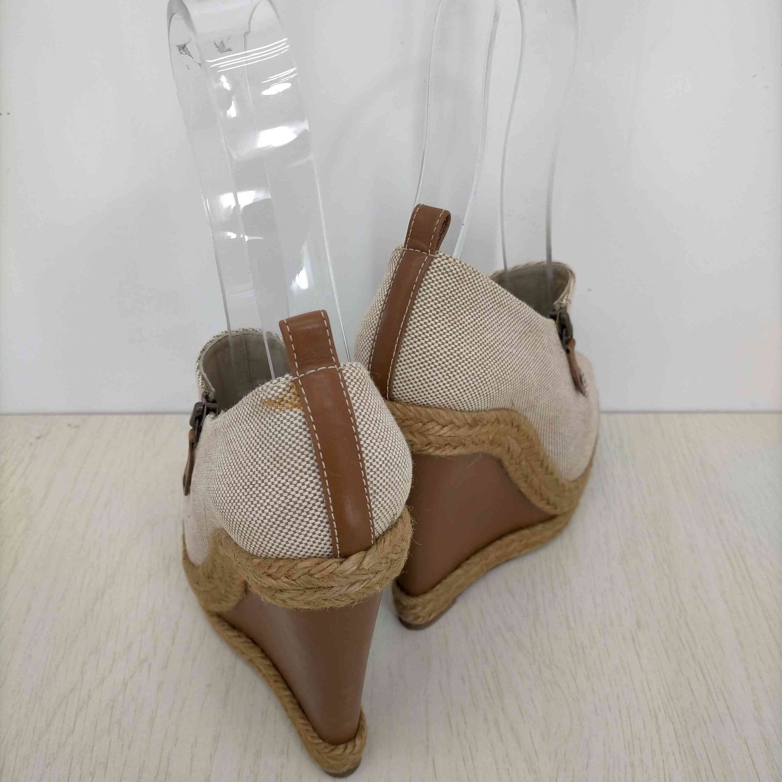 クリスチャンルブタン CHRISTIAN LOUBOUTIN Espadrille Wedge Platform Ankle Booties エスパドリーユ ウェッジソールサンダル レディース  35