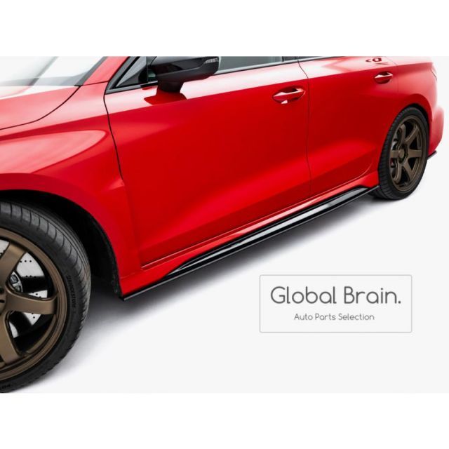 アウディ RS3 8Y 後期 セダン サイド スカート カバー スポイラー レーシング USTAUSTRALIA_COM_AU