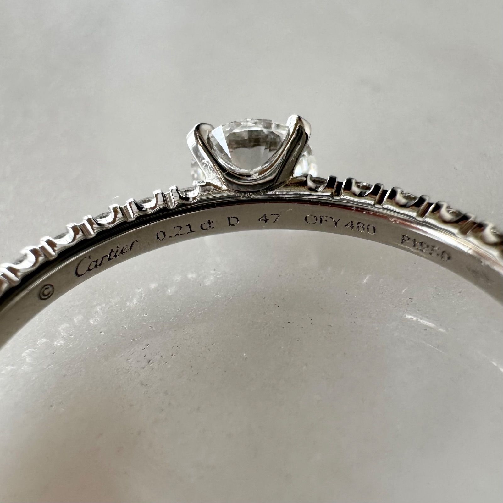 Cartier カルティエ エタンセル ドゥ カルティエ リング Pt950