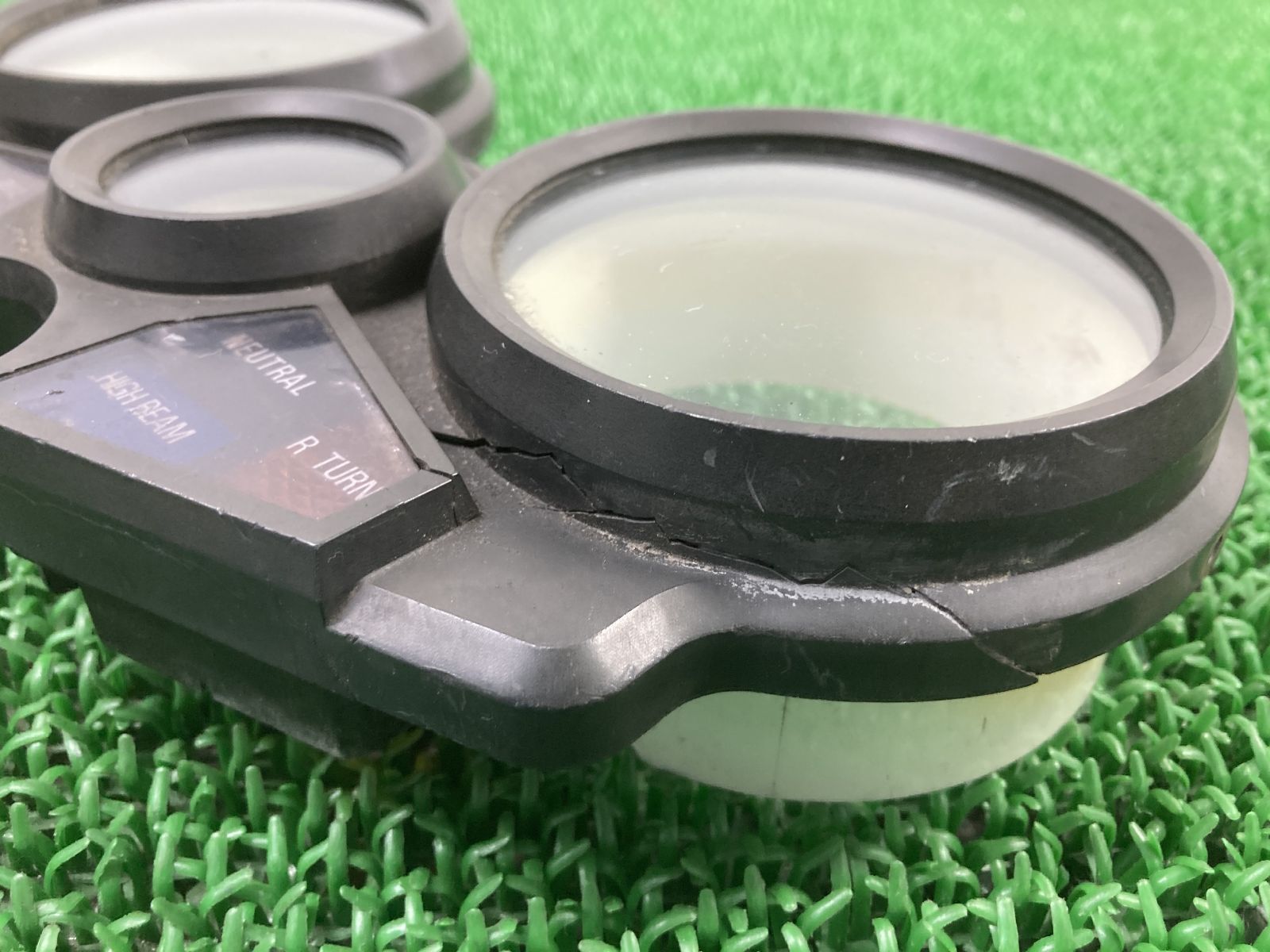 CBX400F メーターカバー ホンダ 純正 中古 バイク 部品 NC07 当時物